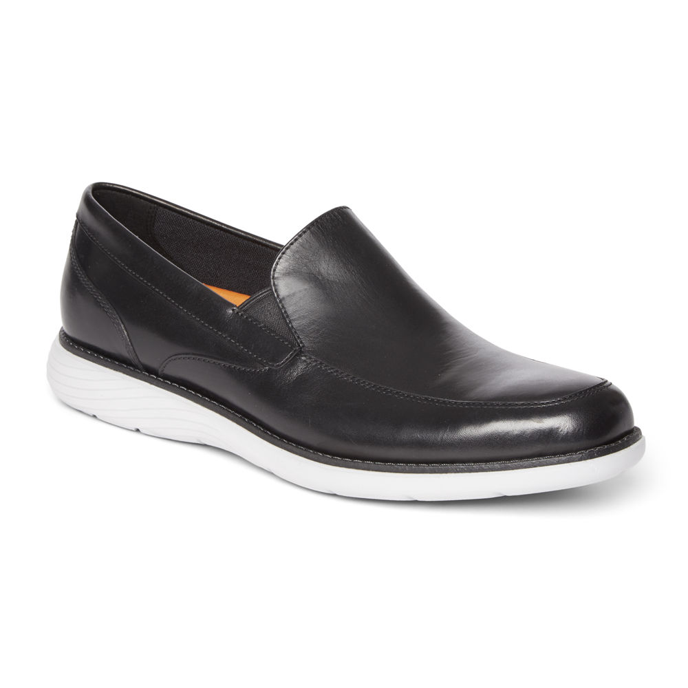 Rockport Loafers Herre Svart - Garett Venetian - ASJU45627